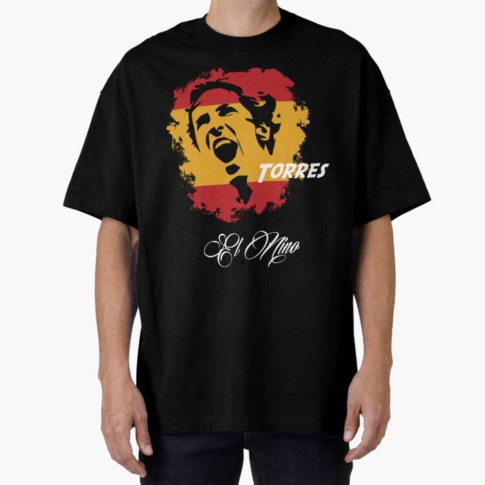 SPAIN FERNANDO TORRES WC 14 FOOTBALL T-SHIRT Essential T-Shirt Bring Stadium Energy to Match Day Hype around FIFA World Cup 2026 USA Canada Mexico, Cristiano Ronaldo, Haaland and CR7, France and Portugal, Football Passion, Legendary Performances,