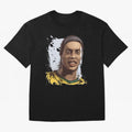 Illustration Ronaldinho Art Classic T-Shirt Bring Match Day Fire to FIFA World Cup 2026 Group Stage with Neymar, Haaland and Cristiano Ronaldo, England Energy, Championship Spirit, Famous Goals, Roaring Crowds and International Football Unity;