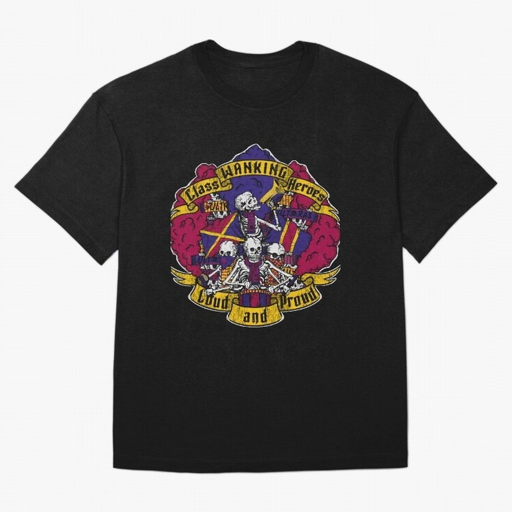 LOUD AND PROUD! (blaugrana edition) ULTRAS Classic T-Shirt Show Support during Global Football Passion for FIFA World Cup 2026, Driven by Cristiano Ronaldo, Argentina and Brazil, Championship Spirit, Famous Goals, Roaring Crowds and International