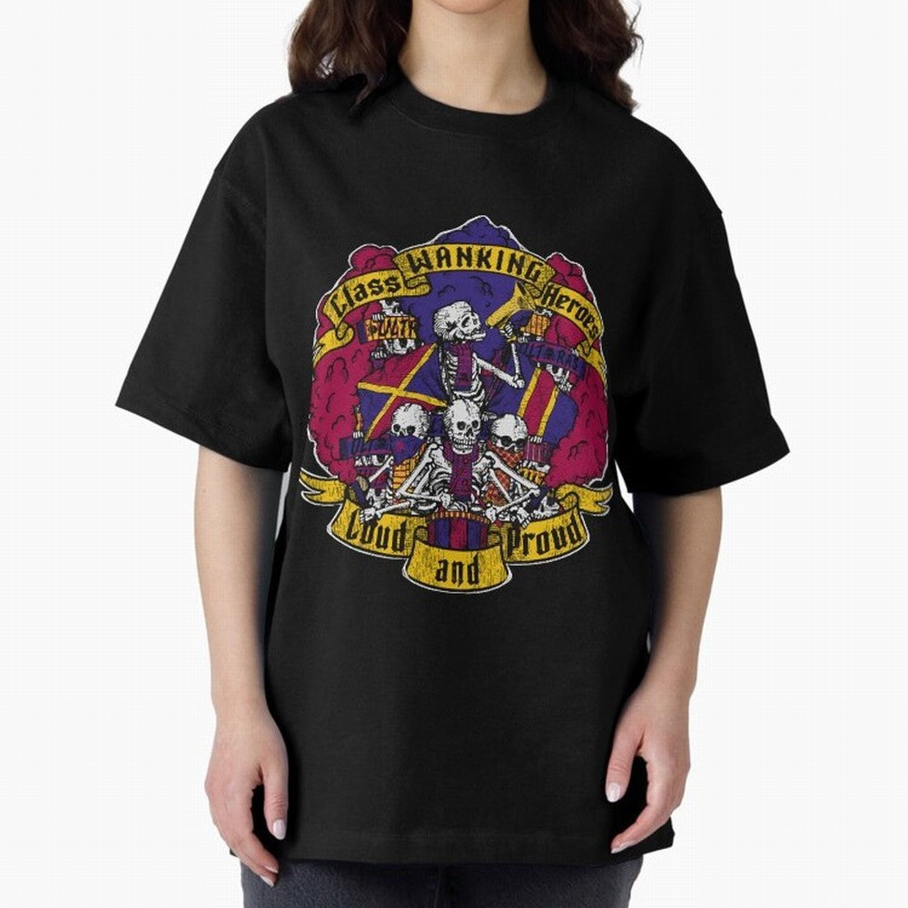 LOUD AND PROUD! (blaugrana edition) ULTRAS Classic T-Shirt Show Support during Global Football Passion for FIFA World Cup 2026, Driven by Cristiano Ronaldo, Argentina and Brazil, Championship Spirit, Famous Goals, Roaring Crowds and International