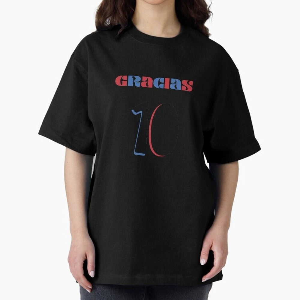 GRACIAS MESSI Essential T-shirt Premium T-Shirt Bring Bold Fan Energy to Global Football Passion for FIFA World Cup 2026, Highlighting CR7 and Messi, France and Portugal, Supporter Pride, Iconic Celebrations, Legendary Names and Global Match Day