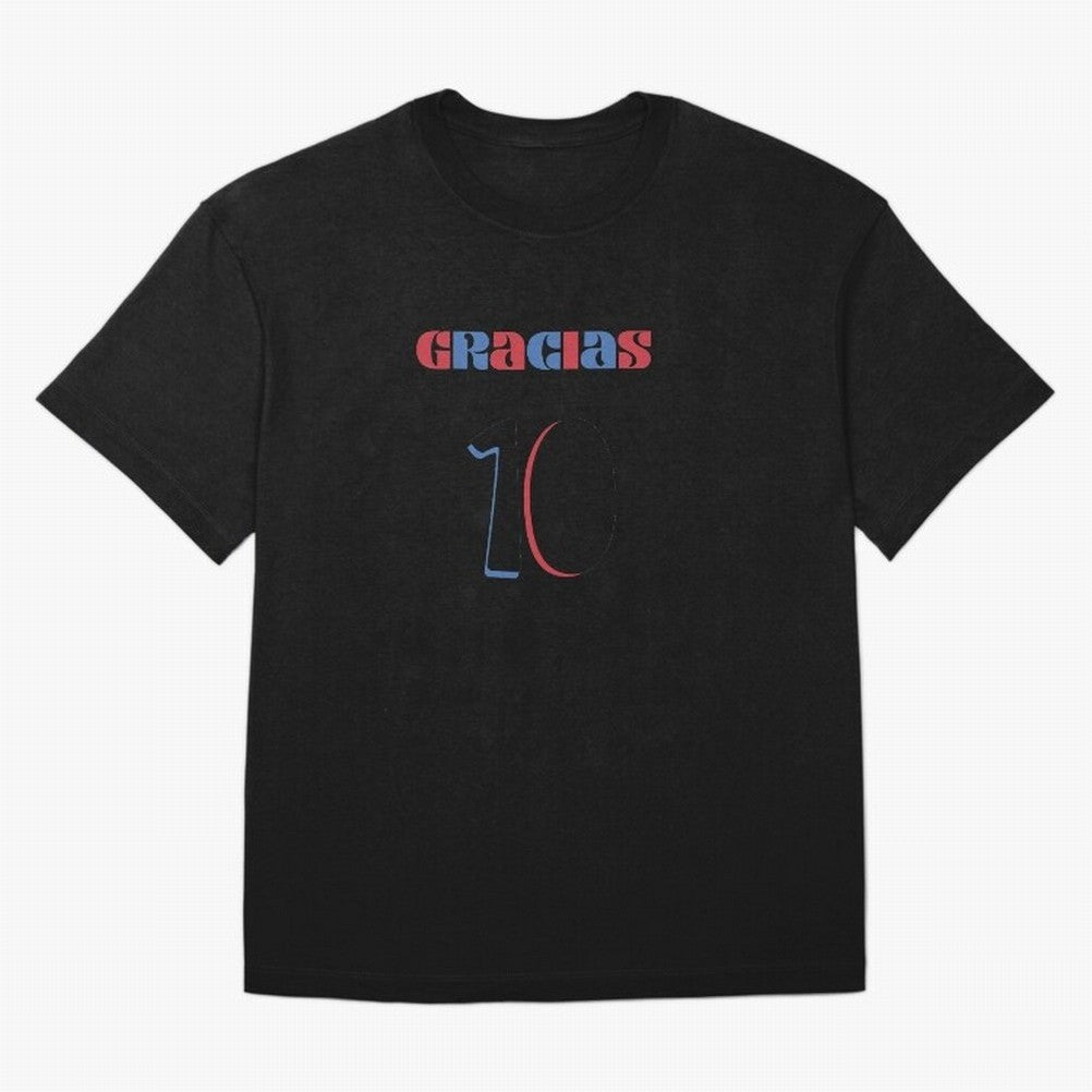 GRACIAS MESSI Essential T-shirt Premium T-Shirt Bring Bold Fan Energy to Global Football Passion for FIFA World Cup 2026, Highlighting CR7 and Messi, France and Portugal, Supporter Pride, Iconic Celebrations, Legendary Names and Global Match Day