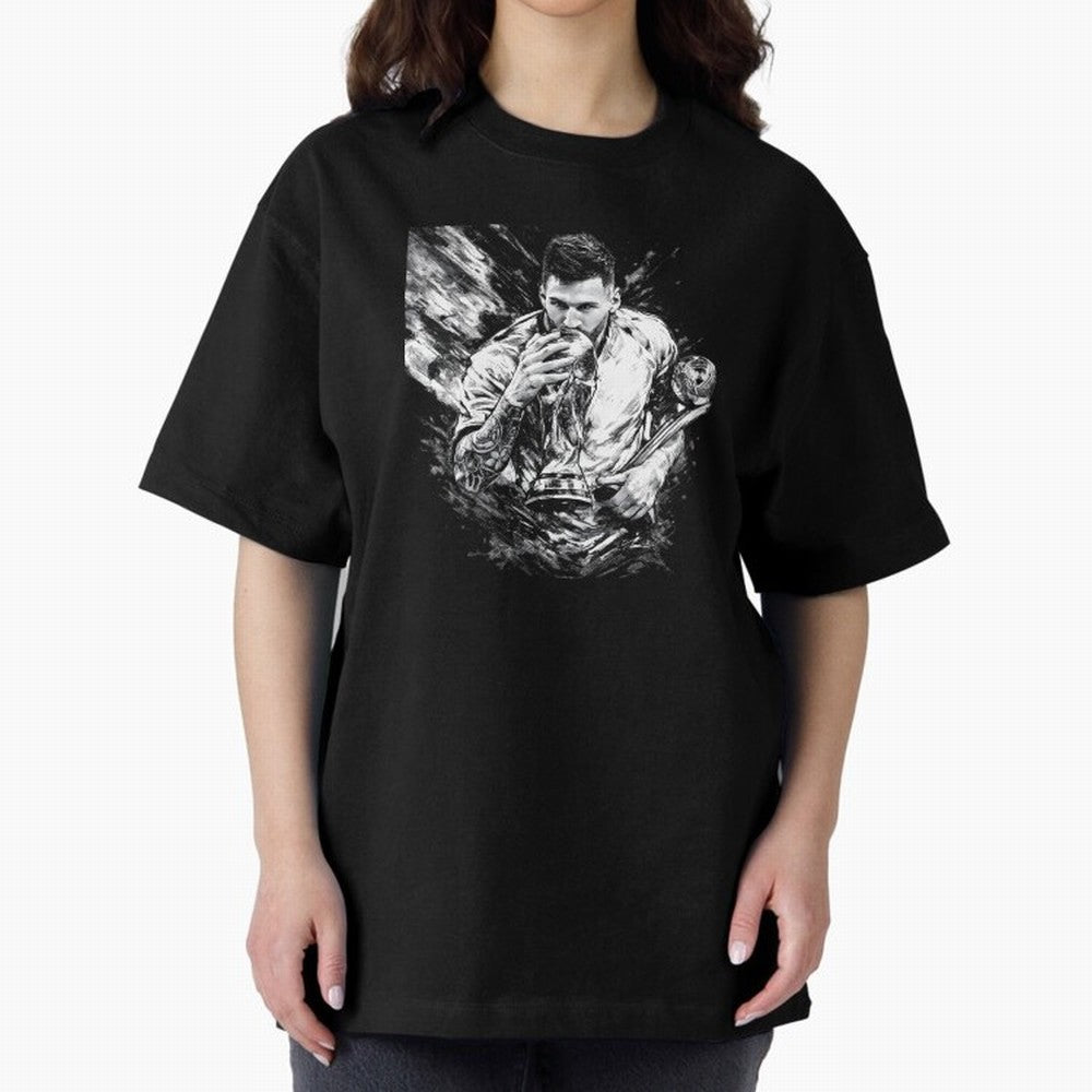 Eternal Glory ¨C Inked Champion Tribute Messi Premium T-Shirt Represent Football Lovers during FIFA World Cup 2026 Group Stage Made for Mbappe and Neymar, Germany Energy, Classic Soccer Heritage, Championship Pressure, Fan Loyalty and International