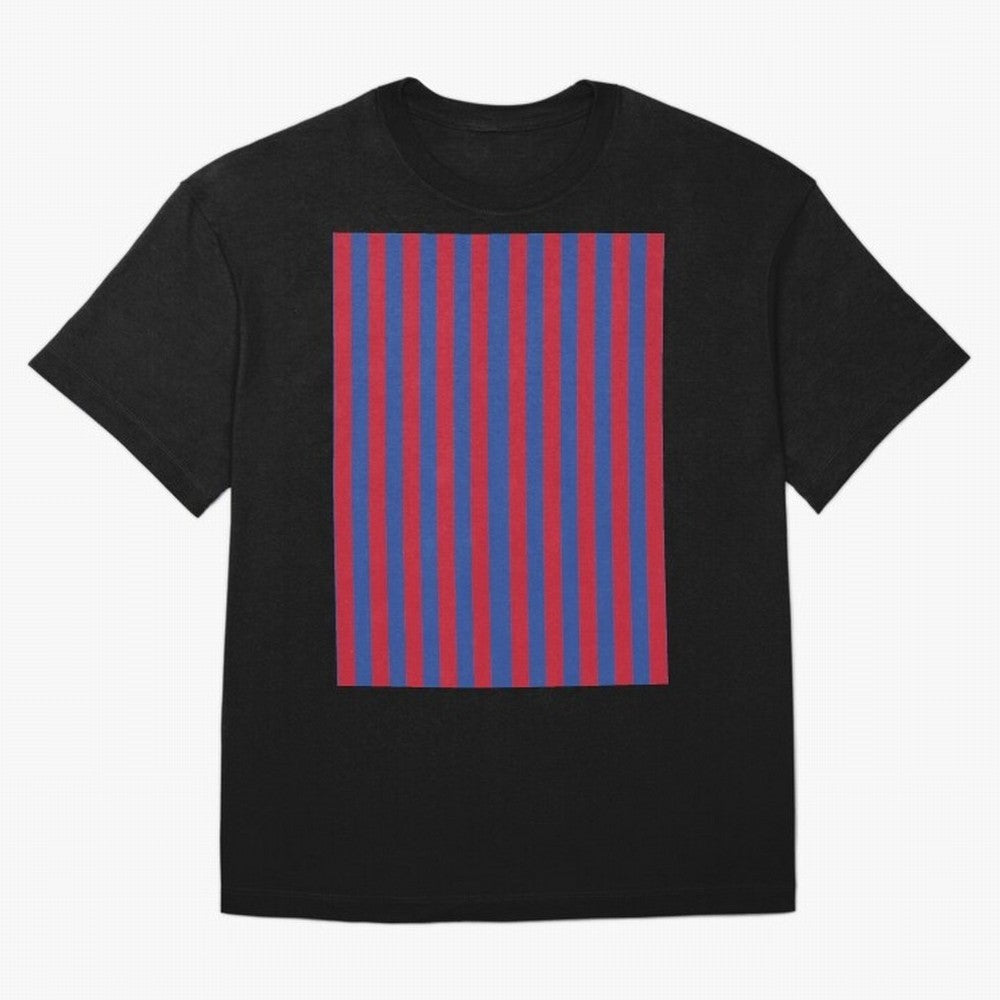 Red and blue stripes sports pattern Graphic T-Shirt Remember FIFA World Cup 2026 USA Canada Mexico for Fans of Messi, CR7 and Mbappe and Argentina and Brazil, Bringing Global Supporter Spirit, Legendary Goals, National Colors and Tournament