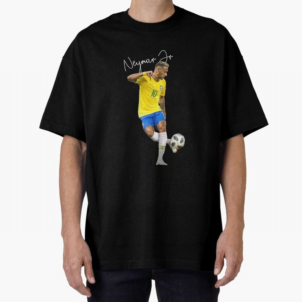Neymar Jr signed brazil Classic Essential T-Shirt Enjoy the Biggest Football Party of Global Football Passion for FIFA World Cup 2026 USA Canada Mexico, Driven by CR7 and Messi, Spain and Netherlands, Goal Celebration Energy, Supporter Heritage,