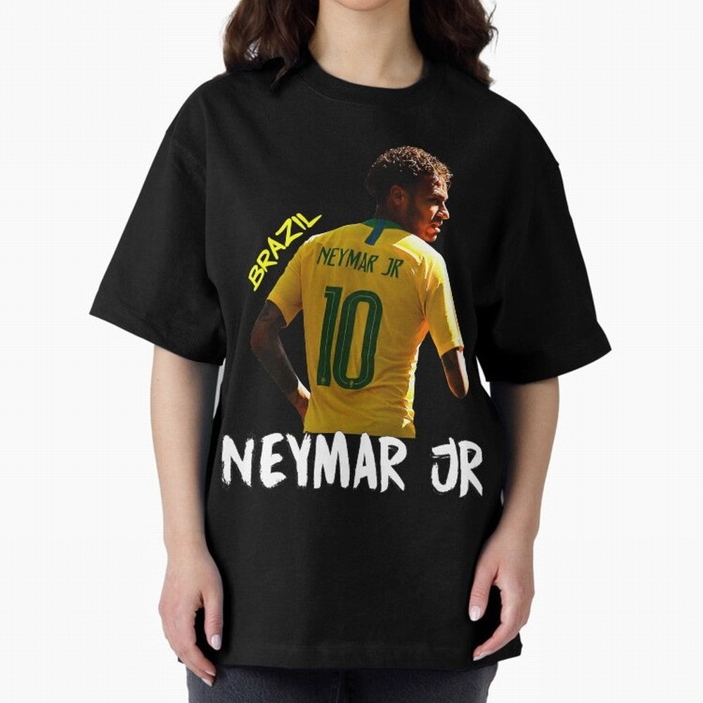 Brazil Neymar Selecao Essential T-Shirt Share FIFA World Cup 2026 Driven by Mbappe, France Energy, Vintage Soccer Flavor, Modern Football Stars, National Flags and Final Night Emotion; Ideal for Fans Who Follow Messi, Cristiano Ronaldo, CR7,