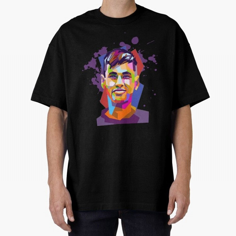Neymar Design Oversized T-Shirt Build FIFA World Cup 2026 USA Canada Mexico for Fans of Mbappe and Neymar and Portugal, Spain and Germany, Bringing Soccer Culture, Superstar Moments, National Team Dreams and Competitive Fire; Made for Die Hard