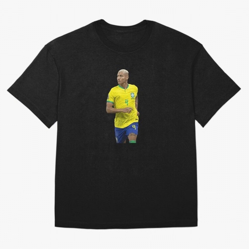 Richarlison Classic T-Shirt Spotlight FIFA World Cup 2026 USA Canada Mexico for Fans of CR7 and Messi and Argentina, France and Brazil, Bringing Stadium Chants, National Pride, Trophy Dreams and Unforgettable Football Memories; Perfect for Fans,