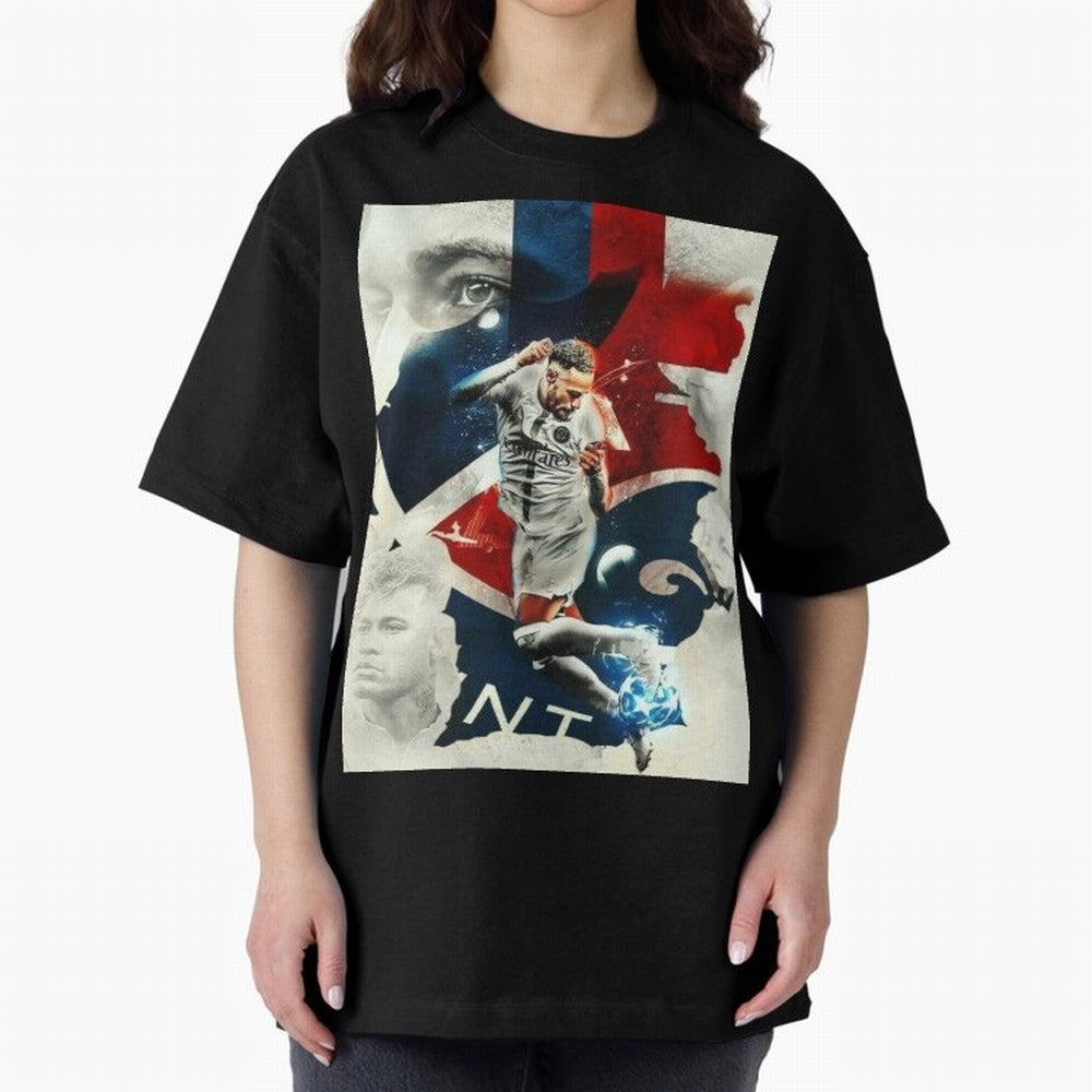 Neymar Art Wallpaper Classic T-Shirt Celebrate the Stars of FIFA World Cup 2026 USA Canada Mexico for Fans of Cristiano Ronaldo, Haaland and CR7 and Argentina, Bringing Champion Mindset, Group Stage Buzz, Knockout Tension and Passionate Fan