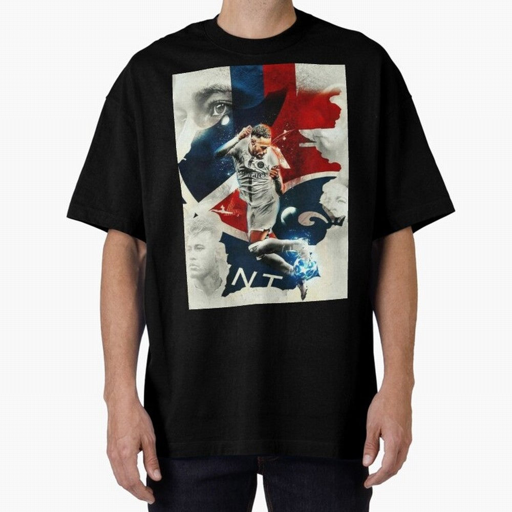 Neymar Art Wallpaper Classic T-Shirt Celebrate the Stars of FIFA World Cup 2026 USA Canada Mexico for Fans of Cristiano Ronaldo, Haaland and CR7 and Argentina, Bringing Champion Mindset, Group Stage Buzz, Knockout Tension and Passionate Fan