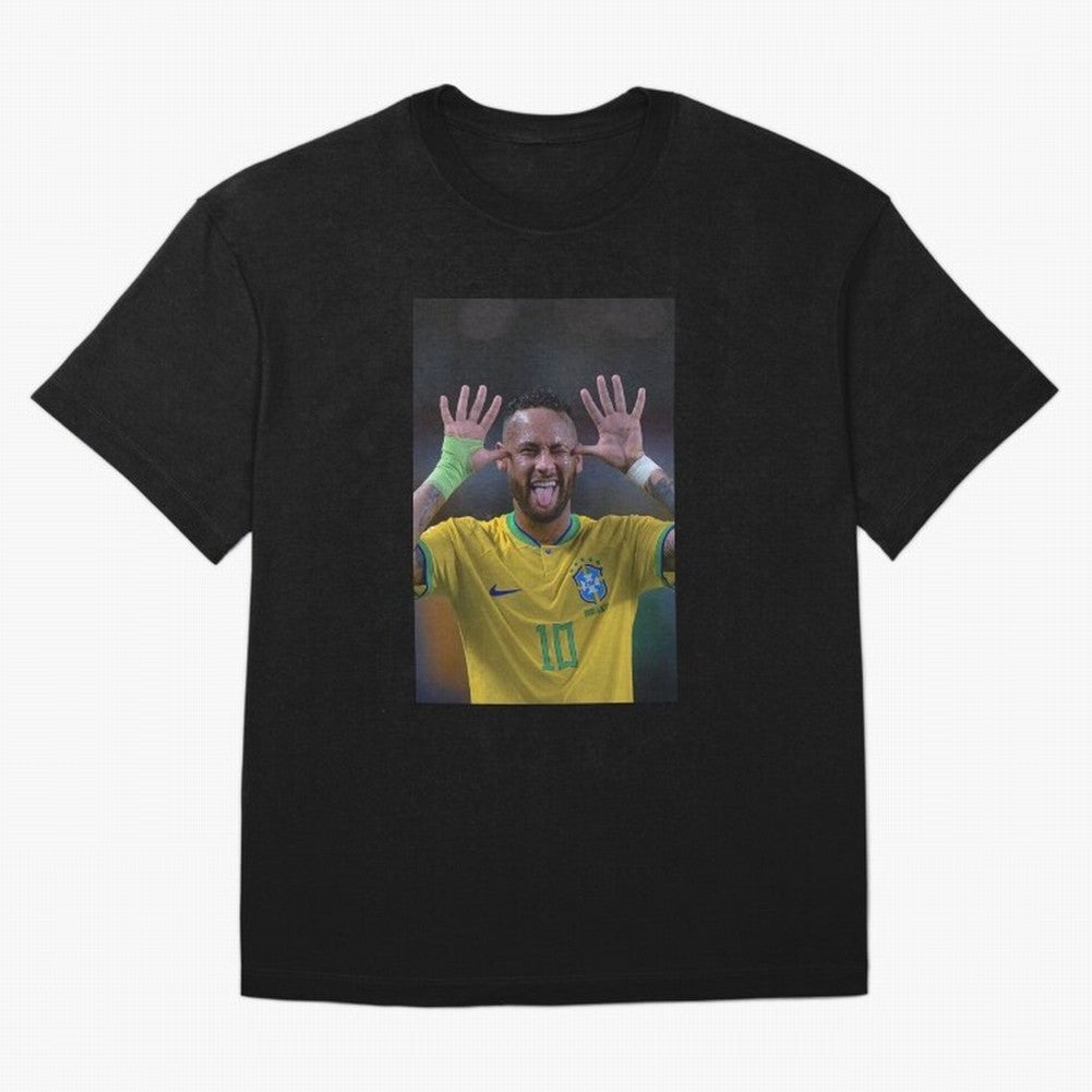 Neymar Jr Classic T-Shirt Show Up for the Glory of Global Football Passion for FIFA World Cup 2026, Highlighting CR7 and Messi, Netherlands, Vintage Soccer Flavor, Modern Football Stars, National Flags and Final Night Emotion; Built for Supporters