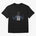 Neymar Jr Paris - 10 Oversized T-Shirt Wear the Spirit of Global Football Passion for FIFA World Cup 2026 Group Stage, Highlighting Messi, Neymar and Mbappe, England, France and Netherlands, Fan Favorite Moments, National Team Passion, Big Match