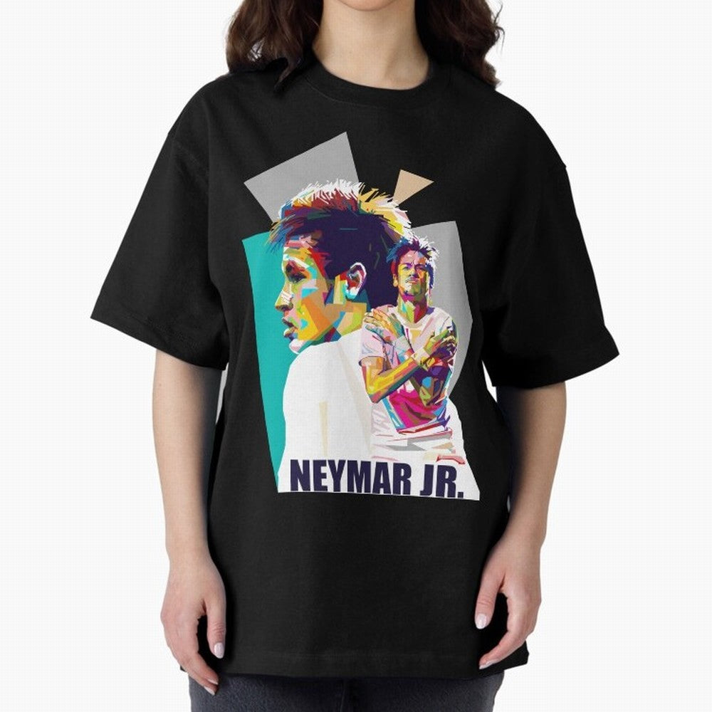 Young Neymar WPAP art Classic T-Shirt Capture the FIFA World Cup 2026 Group Stage Journey through Messi Highlights, Spain and Netherlands Pride, Sports Nostalgia, International Competition, Famous Players and Unforgettable Victories; Great for