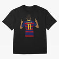 Neymar Classic T-Shirt Show Fan Pride Across Match Day Hype around FIFA World Cup 2026 USA Canada Mexico, Cristiano Ronaldo, Haaland and CR7, Portugal, Supporter Pride, Iconic Celebrations, Legendary Names and Global Match Day Energy; Perfect for