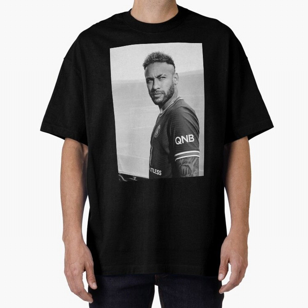 Cool Neymar Oversized T-Shirt Make Game Day About FIFA World Cup 2026 Group Stage with Messi, CR7 and Mbappe, Brazil Energy, Football Passion, Legendary Performances, Festival Vibes and Supporter Community; Great for Watch Parties, Sports Bars,