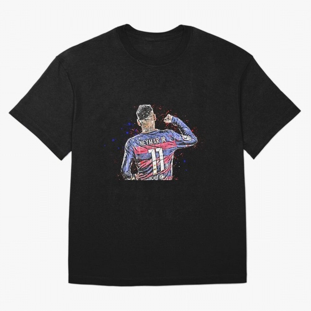 Neymar Classic T-Shirt Celebrate Every Goal in FIFA World Cup 2026 Spirit, Centered on Netherlands, Mbappe, Vintage Soccer Flavor, Modern Football Stars, National Flags and Final Night Emotion; Ideal for Passionate Fans Who Love Underdog Stories,