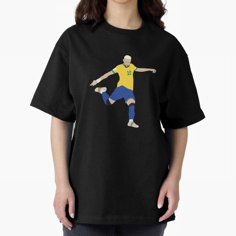 Brazilian football player neymar Classic T-Shirt Experience the Global Stage of FIFA World Cup 2026 USA Canada Mexico Featuring Haaland and Mbappe, Argentina and Brazil Energy, Championship Spirit, Famous Goals, Roaring Crowds and International