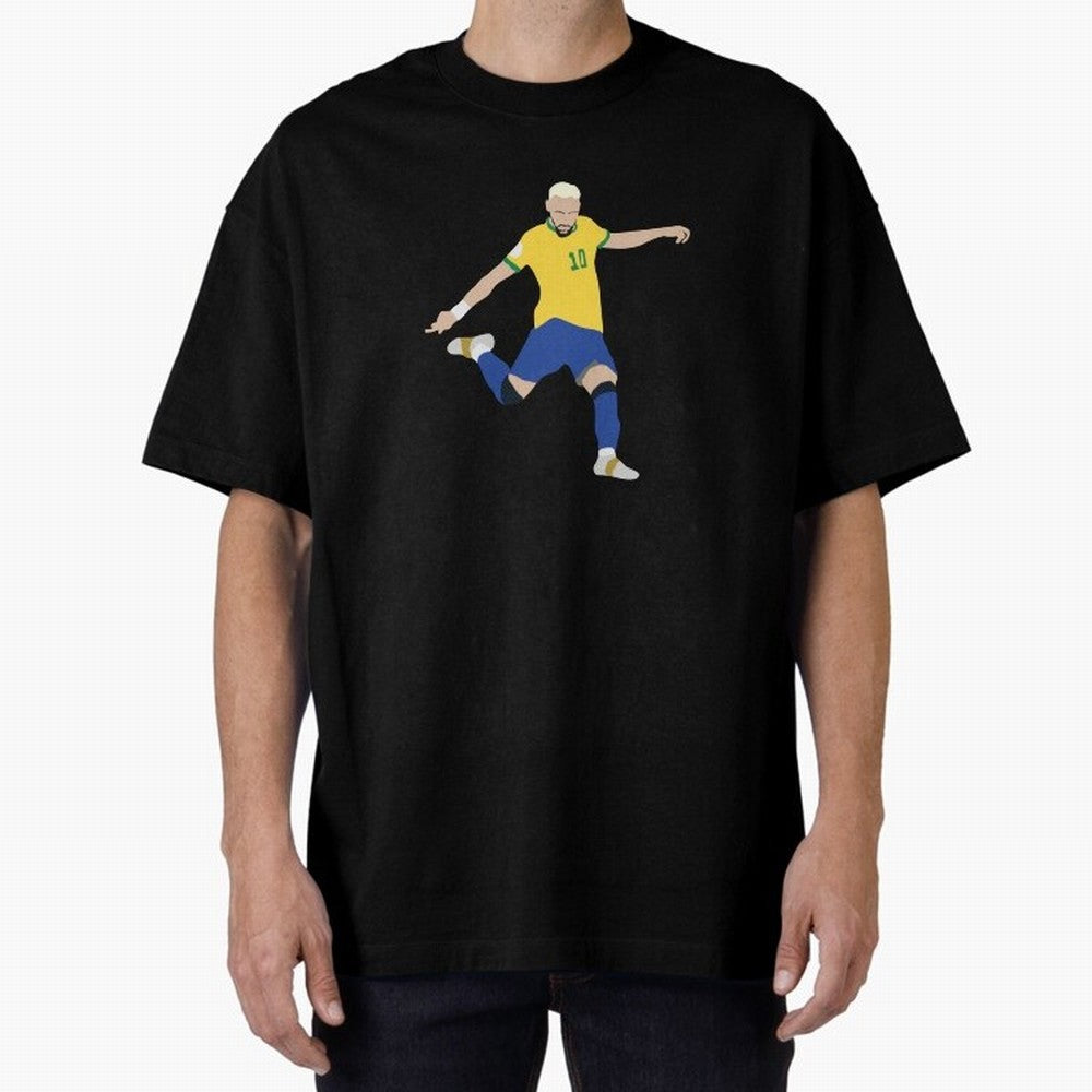 Brazilian football player neymar Classic T-Shirt Experience the Global Stage of FIFA World Cup 2026 USA Canada Mexico Featuring Haaland and Mbappe, Argentina and Brazil Energy, Championship Spirit, Famous Goals, Roaring Crowds and International