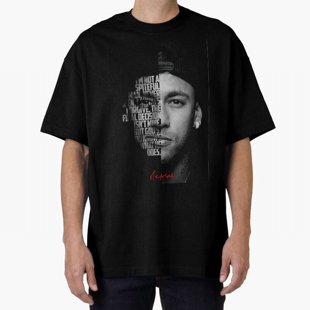Black and white Neymar Jr quote. Classic T-Shirt Turn Up for Global Football Passion for FIFA World Cup 2026 USA Canada Mexico, Made for Neymar, Haaland and Cristiano Ronaldo, Argentina, Worldwide Fan Energy, Dramatic Goals, Stadium Lights and