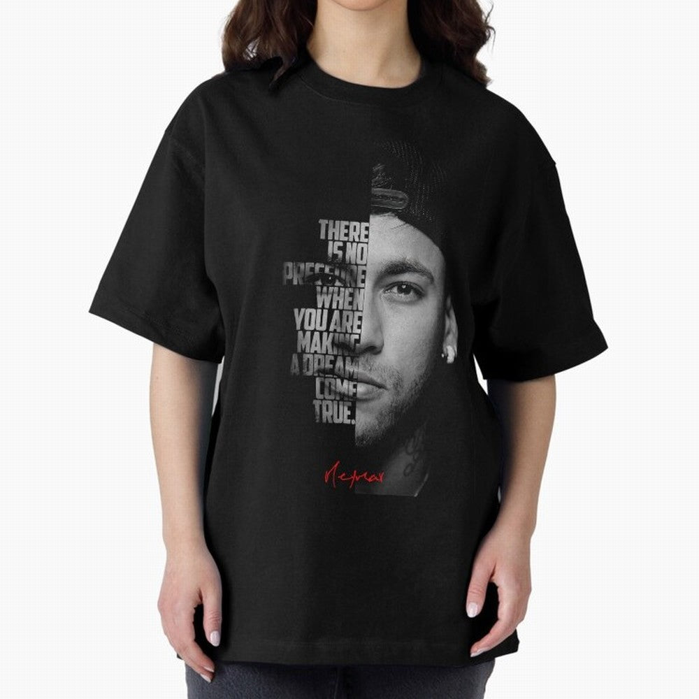 Black and white Neymar Jr quote. Classic T-Shirt Mark the FIFA World Cup 2026 Group Stage Journey through Neymar, Haaland and Cristiano Ronaldo Highlights, Brazil, Portugal and Argentina Pride, Vintage Soccer Flavor, Modern Football Stars, National