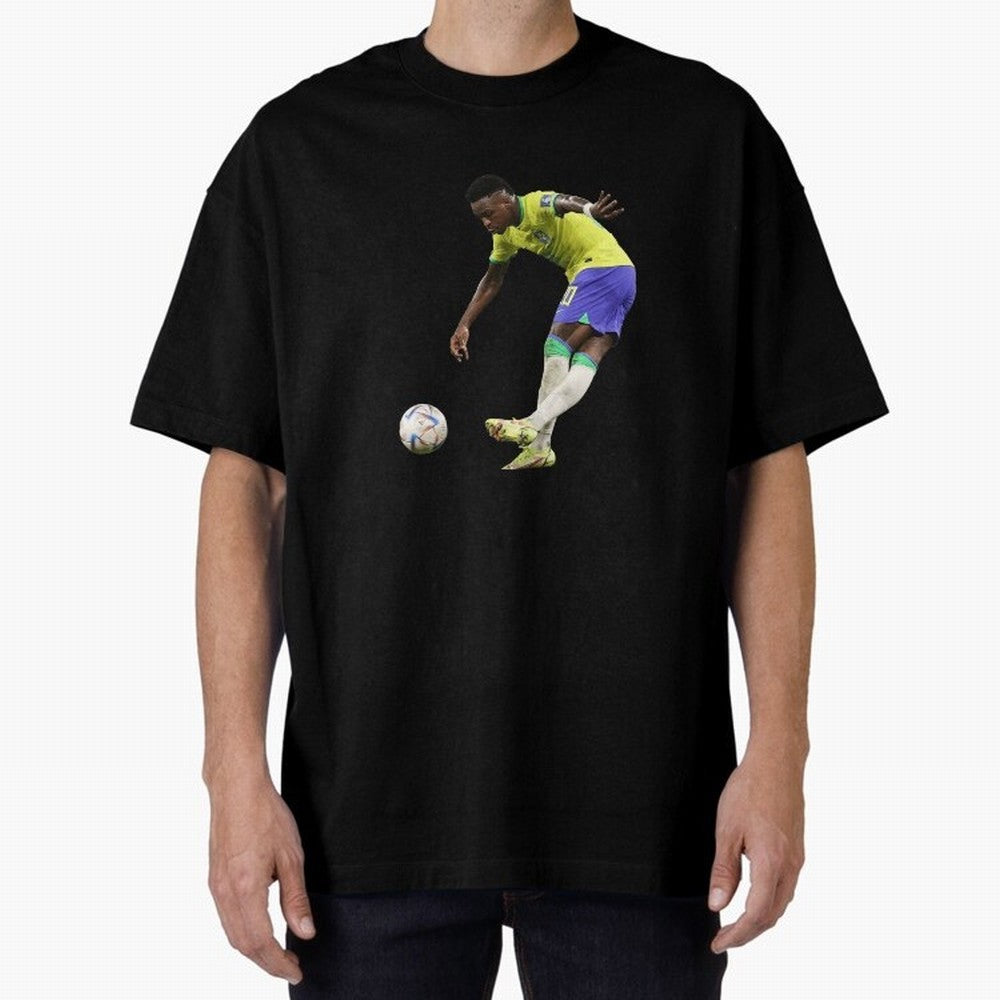 Vinicius Junior rabona Classic T-Shirt Step into FIFA World Cup 2026 Group Stage Spirit, Capturing France and Portugal, Mbappe and Neymar, Stadium Chants, National Pride, Trophy Dreams and Unforgettable Football Memories; Great for Supporters Who