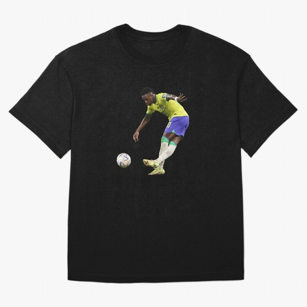 Vinicius Junior rabona Classic T-Shirt Step into FIFA World Cup 2026 Group Stage Spirit, Capturing France and Portugal, Mbappe and Neymar, Stadium Chants, National Pride, Trophy Dreams and Unforgettable Football Memories; Great for Supporters Who