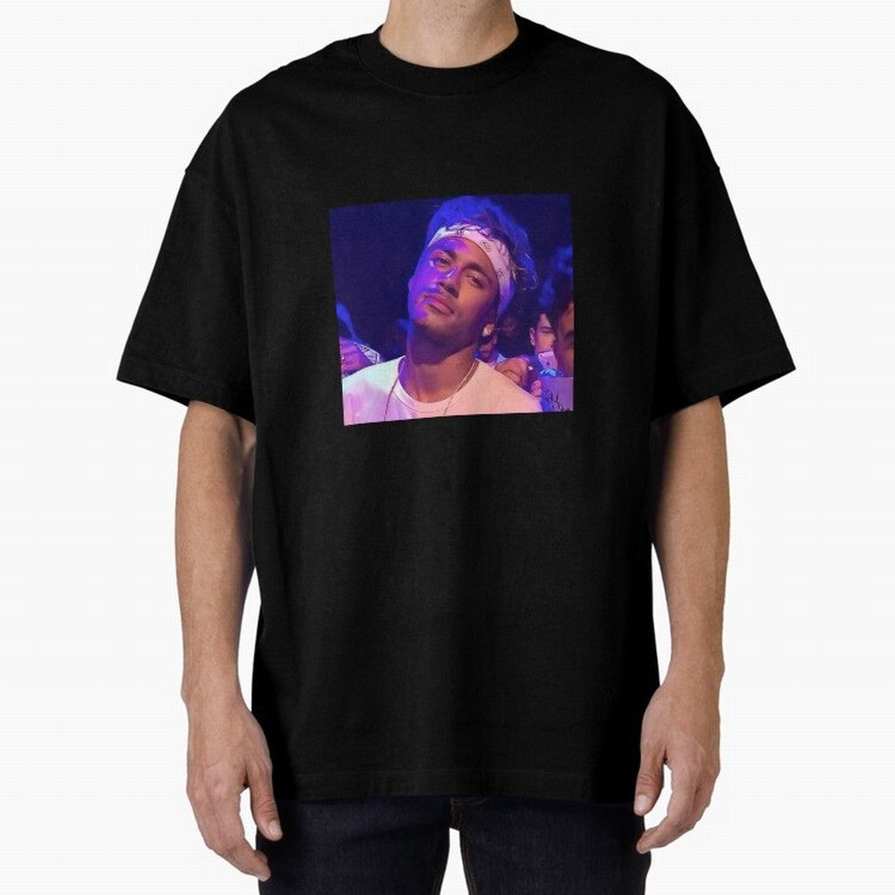 Neymar Jr Oversized T-Shirt Bring Supporter Culture to Match Day Hype around FIFA World Cup 2026 USA Canada Mexico, Neymar, Netherlands, Championship Spirit, Famous Goals, Roaring Crowds and International Football Unity; Perfect for Fans,