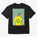 Neymar Jr Oversized T-Shirt Enjoy Global Football Passion for FIFA World Cup 2026 Group Stage, Connected to Neymar, Haaland and Cristiano Ronaldo, Germany, Global Supporter Spirit, Legendary Goals, National Colors and Tournament Celebration; Ideal