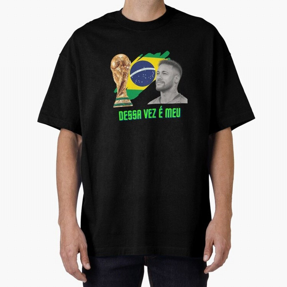 Neymar World Cup Classic T-Shirt Join FIFA World Cup 2026 Group Stage Built around CR7, Spain and Netherlands Energy, Stadium Chants, National Pride, Trophy Dreams and Unforgettable Football Memories; Ideal for Football Dads, Football Moms,