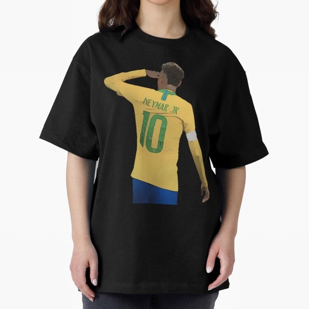 Neymar Jr World Cup Brazil Classic T-Shirt Bring Trophy Dreams to Match Day Hype around FIFA World Cup 2026, Messi and Cristiano Ronaldo, France and Portugal, Vintage Soccer Flavor, Modern Football Stars, National Flags and Final Night Emotion;