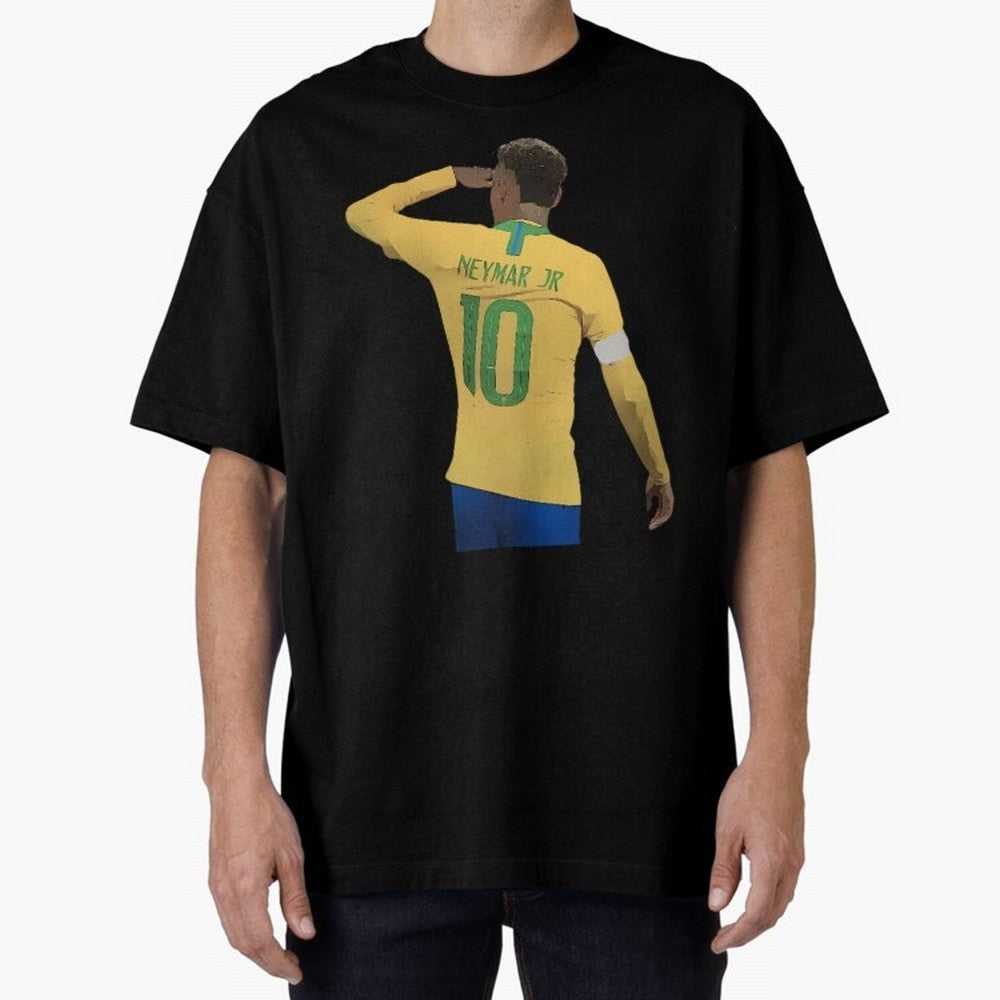 Neymar Jr World Cup Brazil Classic T-Shirt Bring Trophy Dreams to Match Day Hype around FIFA World Cup 2026, Messi and Cristiano Ronaldo, France and Portugal, Vintage Soccer Flavor, Modern Football Stars, National Flags and Final Night Emotion;