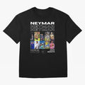 Neymar Jr. Collage Classic T-Shirt Show Fan Pride Across FIFA World Cup 2026 Group Stage Spirit, Built around Spain, Mbappe and Neymar, Vintage Soccer Flavor, Modern Football Stars, National Flags and Final Night Emotion; Perfect for Supporters Who