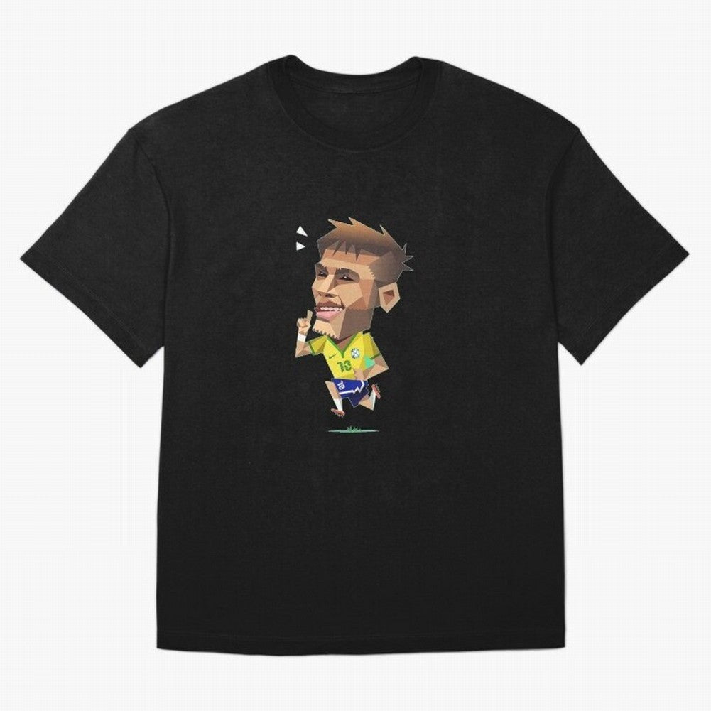 Neymar Brasil Classic T-Shirt Step into Match Day Hype around FIFA World Cup 2026 Group Stage, CR7 and Messi, Spain and Netherlands, Sports Nostalgia, International Competition, Famous Players and Unforgettable Victories; Built for Supporters