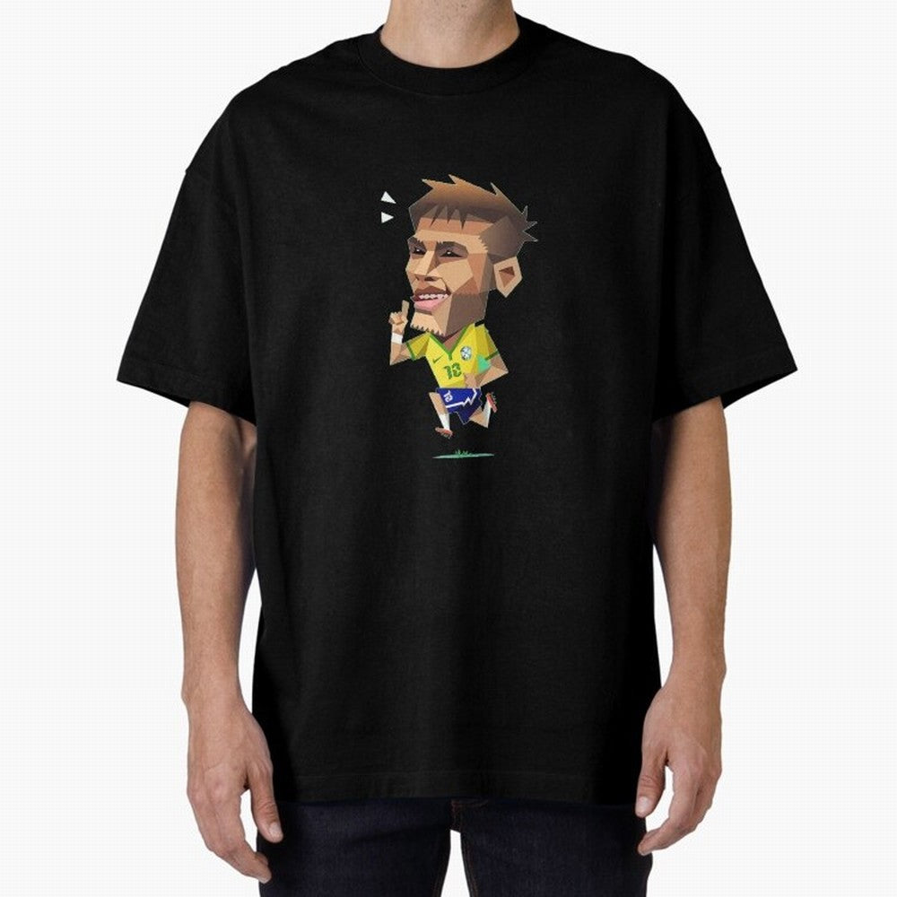 Neymar Brasil Classic T-Shirt Step into Match Day Hype around FIFA World Cup 2026 Group Stage, CR7 and Messi, Spain and Netherlands, Sports Nostalgia, International Competition, Famous Players and Unforgettable Victories; Built for Supporters