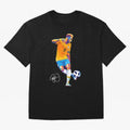 Neymar Jr Footballer Wpap Art Classic T-Shirt Bring Champion Energy into FIFA World Cup 2026 USA Canada Mexico for Fans of Messi and Cristiano Ronaldo and England, France and Netherlands, Bringing Championship Spirit, Famous Goals, Roaring Crowds