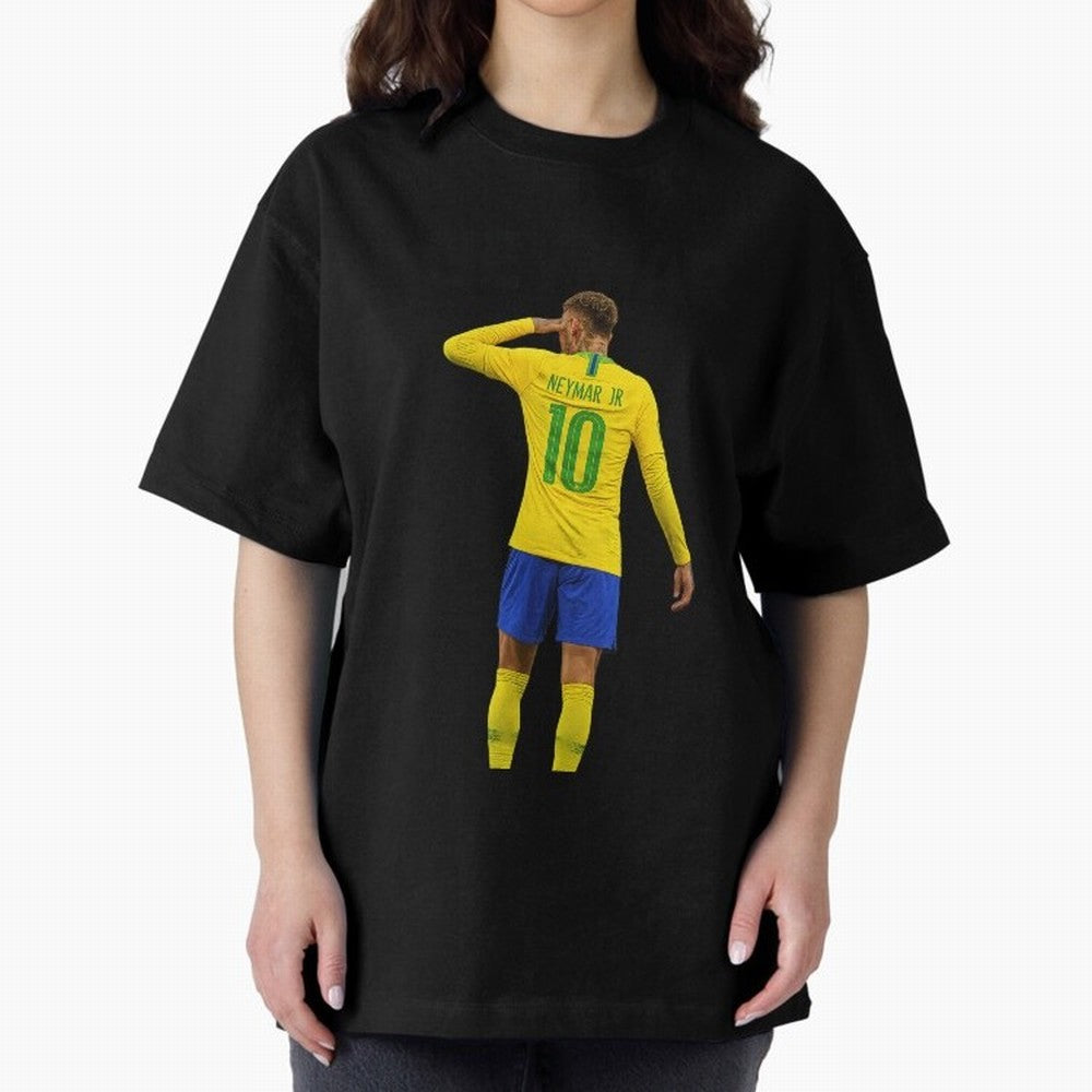 Neymar Jr. - Brazilian Greatness Classic T-Shirt Bring a Vintage Feel to Global Football Passion for FIFA World Cup 2026 Group Stage, Centered on Mbappe and Neymar, Spain, Football Festival Excitement, Trophy Ambitions, Country Rivalries and Star