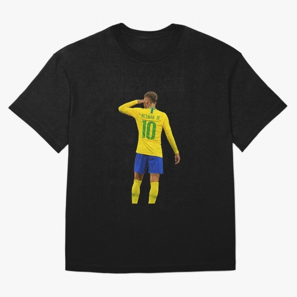 Neymar Jr. - Brazilian Greatness Classic T-Shirt Bring a Vintage Feel to Global Football Passion for FIFA World Cup 2026 Group Stage, Centered on Mbappe and Neymar, Spain, Football Festival Excitement, Trophy Ambitions, Country Rivalries and Star