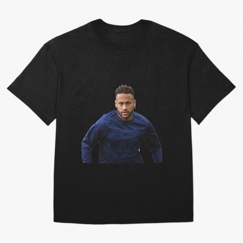 Neymar Junior Sticker Oversized T-Shirt Bring Supporter Culture to FIFA World Cup 2026 USA Canada Mexico for Fans of Neymar and Spain, Bringing Football History, Final Match Energy, Crowd Noise and Once in a Lifetime Moments; Perfect for Fans,
