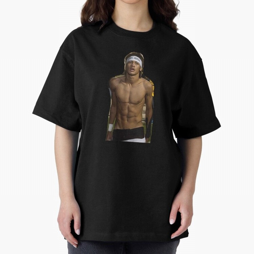 NEYMAR JR - OIL PAINTING PRINT Classic T-Shirt Wear the Spirit of Match Day Hype around FIFA World Cup 2026 USA Canada Mexico, Mbappe, England, France and Netherlands, Game Day Rituals, Football Legends, Country Pride and the Road to the Final;
