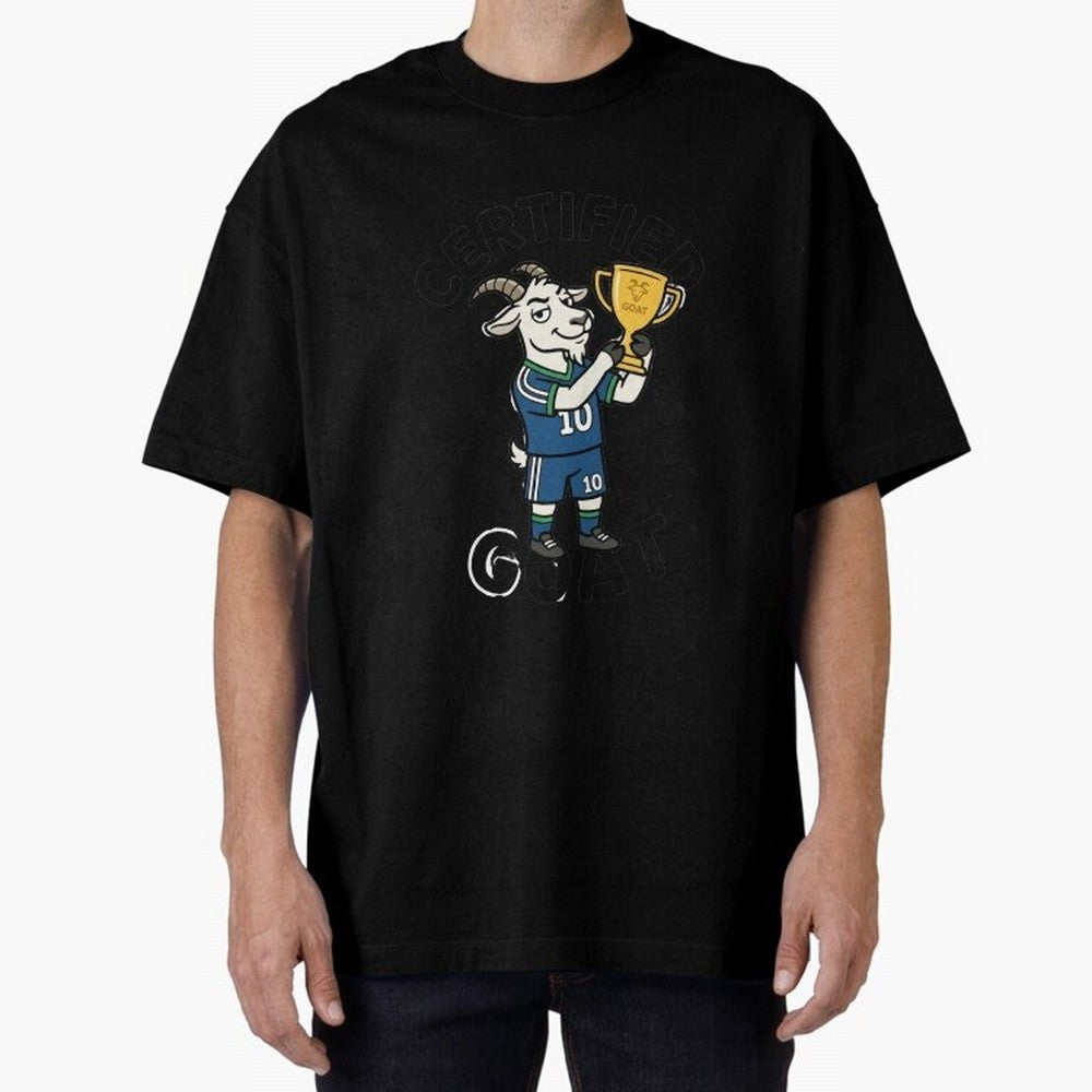 Certified G.O.A.T Classic T-Shirt Celebrate Rivalries and Pride in FIFA World Cup 2026 Group Stage Spirit, Connected to Argentina and Brazil, Messi and Cristiano Ronaldo, Classic Soccer Heritage, Championship Pressure, Fan Loyalty and International