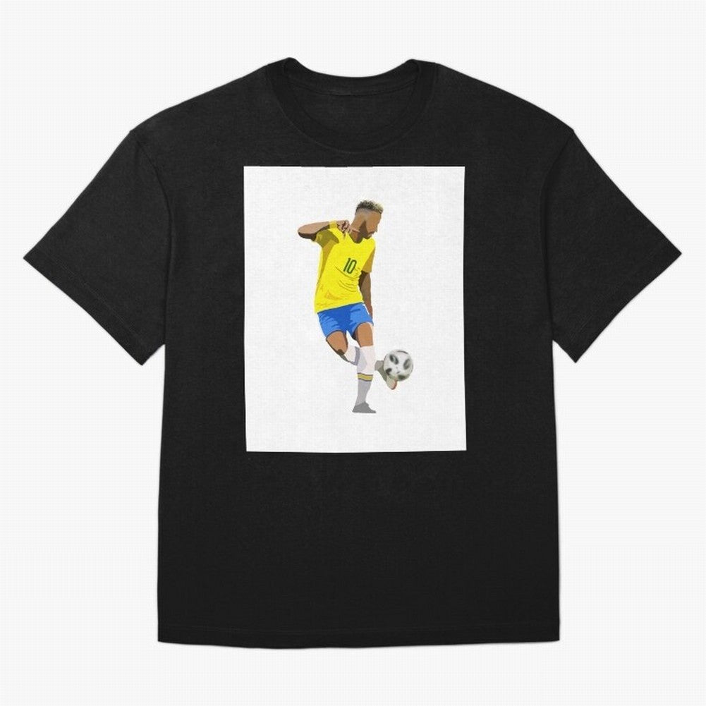 Neymar Jr Brazil Classic T-Shirt Honor the Football Icons of Match Day Hype around FIFA World Cup 2026 USA Canada Mexico, Messi and Cristiano Ronaldo, Argentina, Classic Soccer Heritage, Championship Pressure, Fan Loyalty and International Pride;