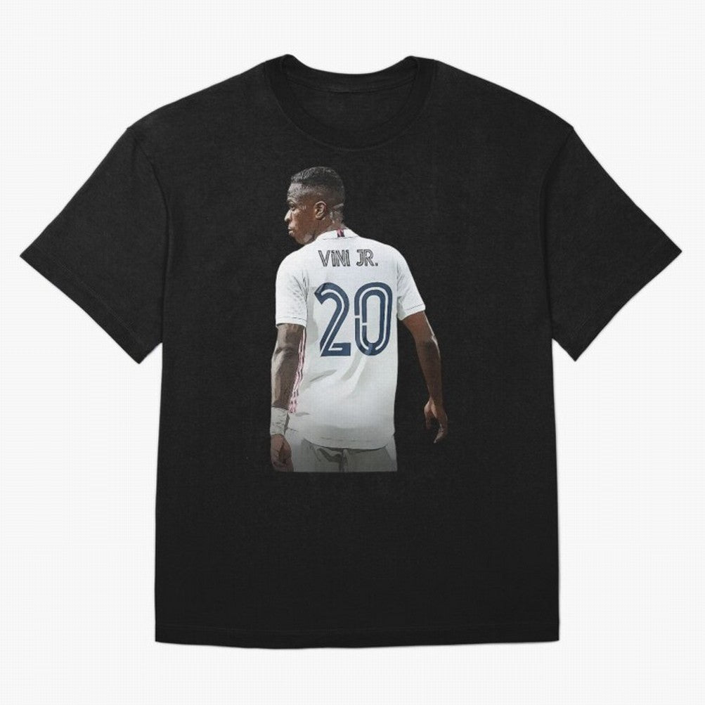 Vinicius Jr 20 - Madrid Classic T-Shirt Bring a Vintage Feel to FIFA World Cup 2026 for Fans of Cristiano Ronaldo, Haaland and CR7 and France, Bringing Stadium Chants, National Pride, Trophy Dreams and Unforgettable Football Memories; Built for