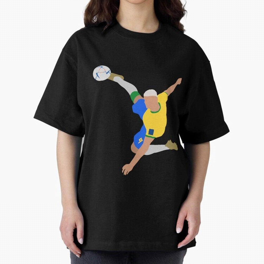 Richarlison Brazil Bicycle Kick Football Goal Classic T-Shirt Make Memories around Global Football Passion for FIFA World Cup 2026, Made for CR7, Netherlands, Game Day Rituals, Football Legends, Country Pride and the Road to the Final; Created for