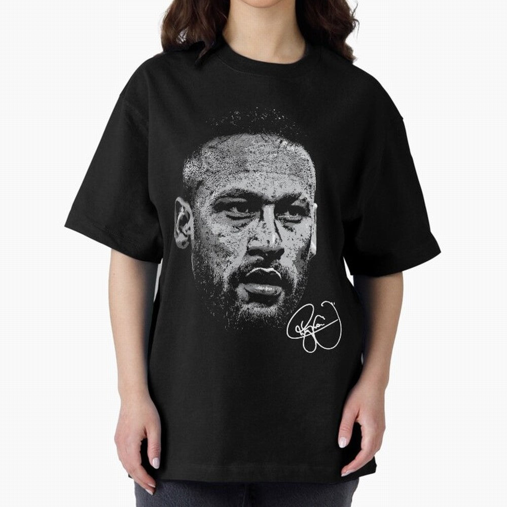 Neymar Signed Oversized T-Shirt Fuel Your Fan Pride for the FIFA World Cup 2026 Group Stage Journey through Haaland Highlights, Portugal Pride, Retro Football Energy, Iconic Rivalries, Trophy Chase Drama and Stadium Atmosphere; Made for Die Hard
