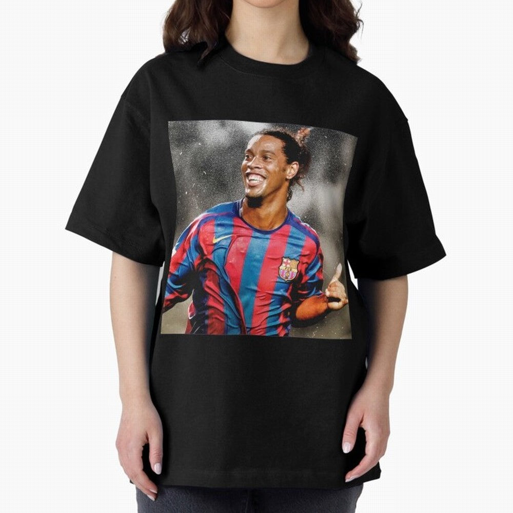 ronaldinho Classic T-Shirt Make Your Look Match FIFA World Cup 2026 Filled with Messi, Neymar and Mbappe, England, France and Netherlands Energy, Stadium Chants, National Pride, Trophy Dreams and Unforgettable Football Memories; Great for