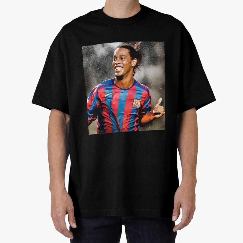 ronaldinho Classic T-Shirt Make Your Look Match FIFA World Cup 2026 Filled with Messi, Neymar and Mbappe, England, France and Netherlands Energy, Stadium Chants, National Pride, Trophy Dreams and Unforgettable Football Memories; Great for