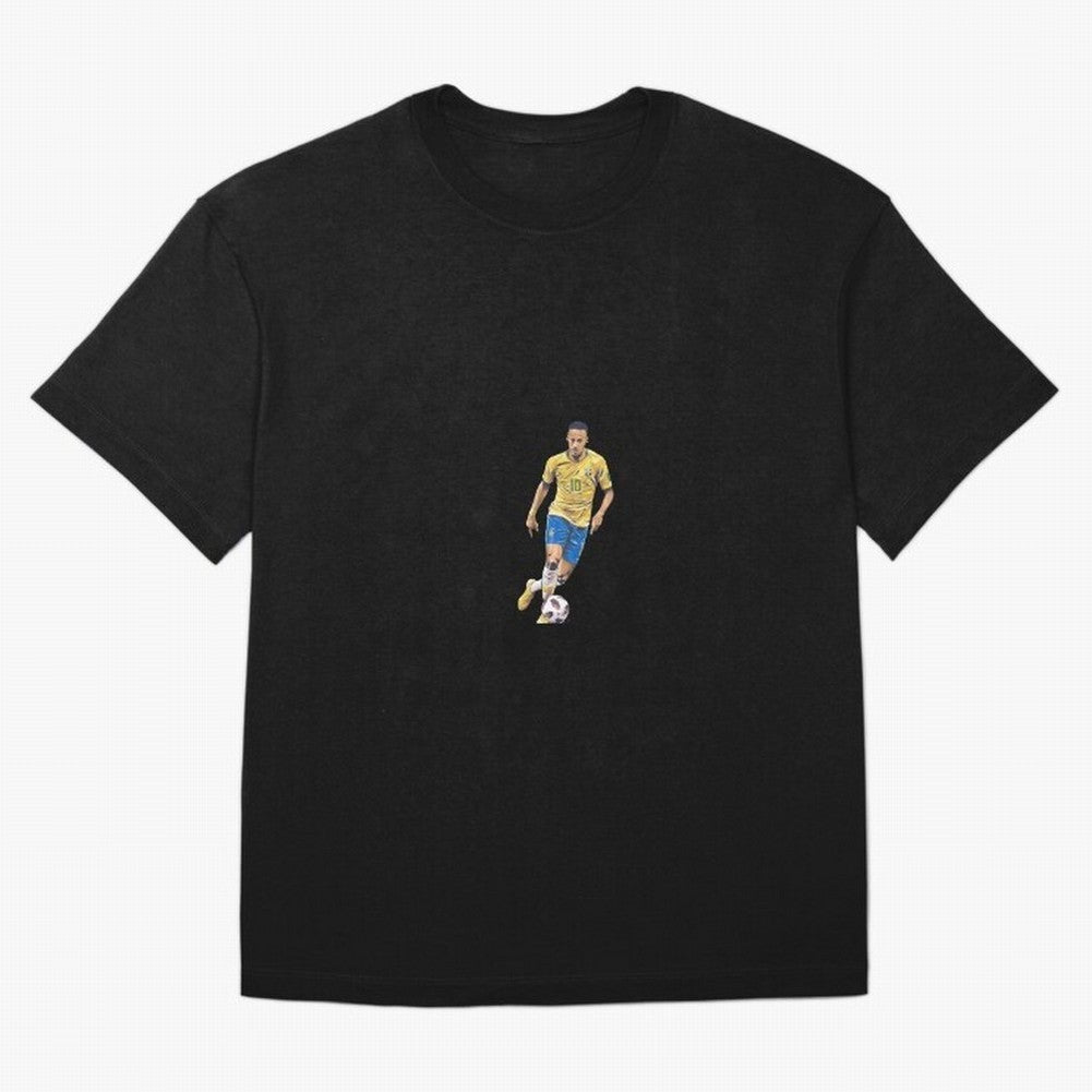 Brazilian Football Player Oversized T-Shirt Celebrate Unforgettable Nights in Match Day Hype around FIFA World Cup 2026, Mbappe, Argentina, Global Supporter Spirit, Legendary Goals, National Colors and Tournament Celebration; Made for Die Hard