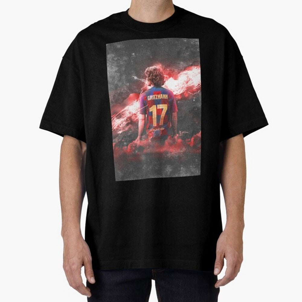 Barcelona Greizmann Classic T-Shirt Showcase the FIFA World Cup 2026 Group Stage Journey through Haaland and Mbappe Highlights, Brazil, Portugal and Argentina Pride, Stadium Chants, National Pride, Trophy Dreams and Unforgettable Football Memories;