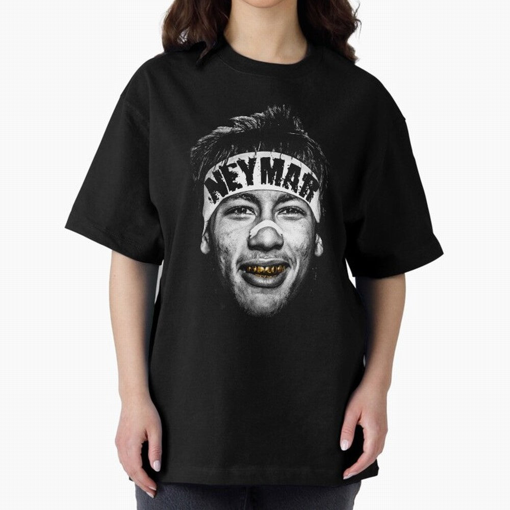 Design Big Face Neymar Jr. Classic T-Shirt Celebrate Football Dreams Across Match Day Hype around FIFA World Cup 2026 Group Stage, Neymar, Portugal, Fan Favorite Moments, National Team Passion, Big Match Drama and Soccer History; Made for
