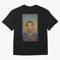 ronaldinho Oversized T-Shirt Celebrate Rivalries and Pride in FIFA World Cup 2026 USA Canada Mexico Spirit, Connected to England, France and Netherlands, Mbappe, Football Passion, Legendary Performances, Festival Vibes and Supporter Community;